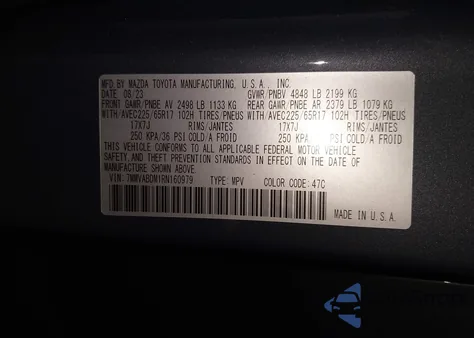 2024 Mazda Cx-50 2.5 S Premium z USA, uszkodzony, nr VIN 7MMVABDM1RN160979